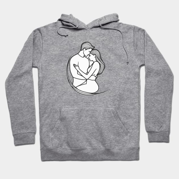 Hidden Feelings - Valentine's Day Hoodie by Orento